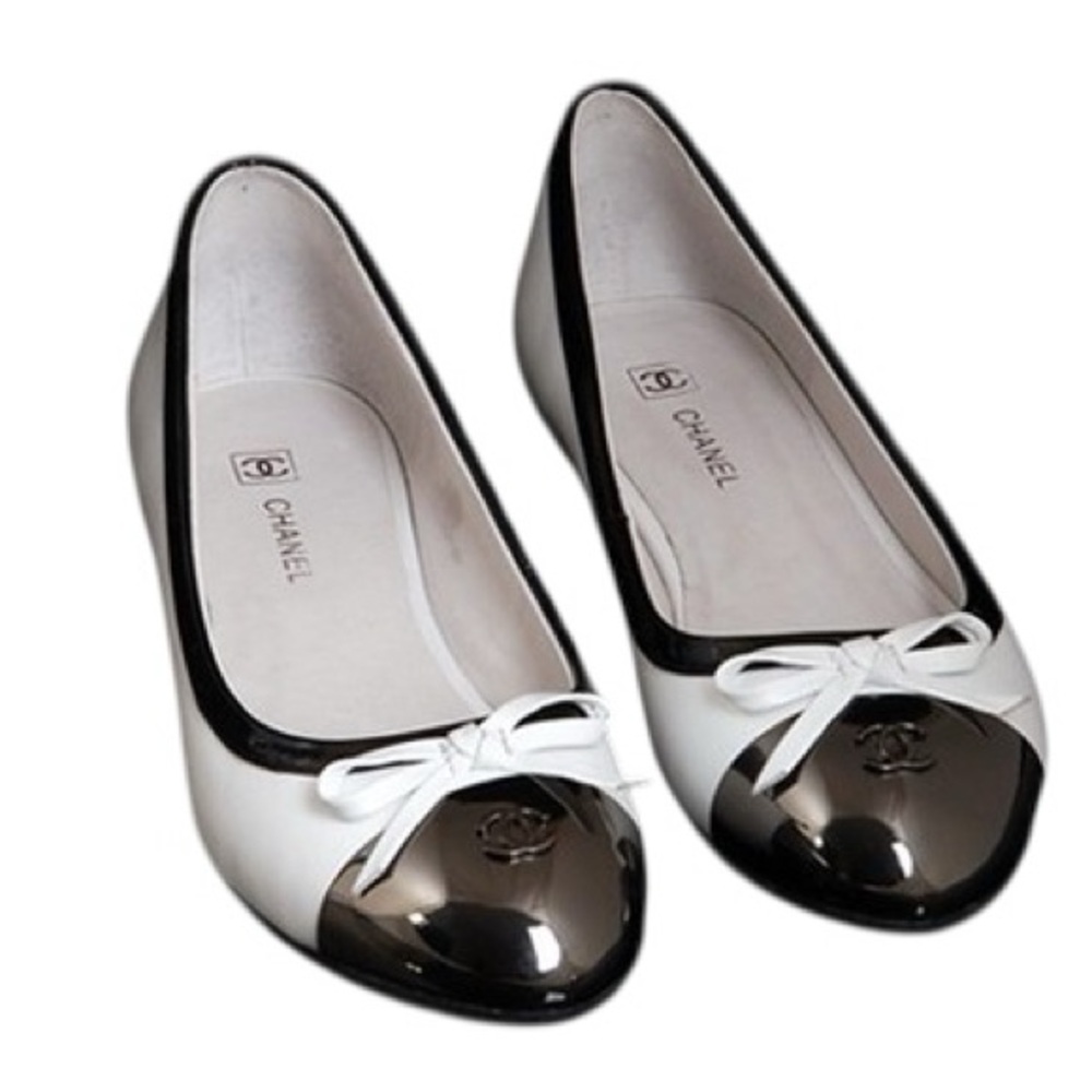 🥿CHANEL Style metal flats 🥿